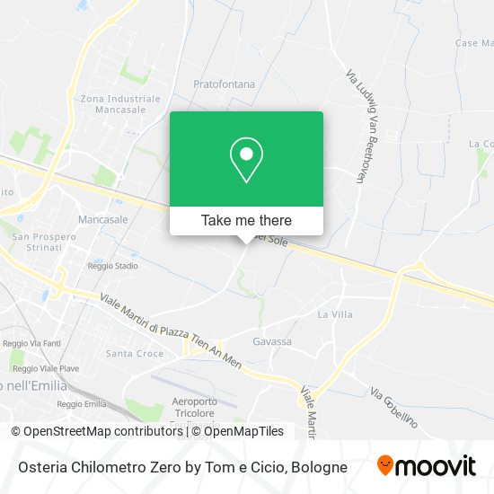 Osteria Chilometro Zero by Tom e Cicio map