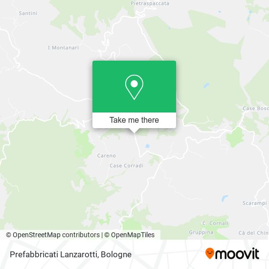 Prefabbricati Lanzarotti map