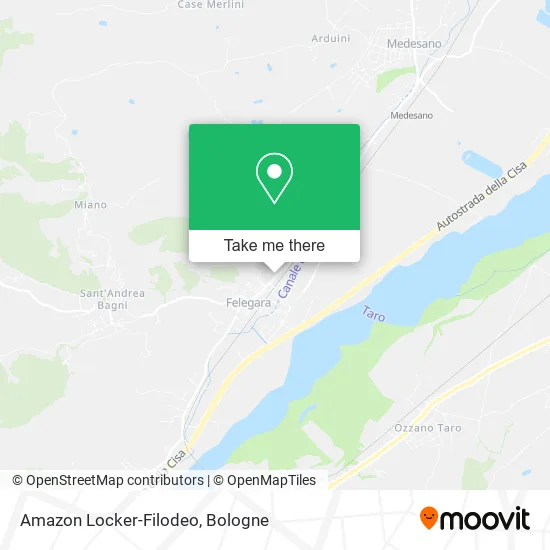 Amazon Locker-Filodeo map