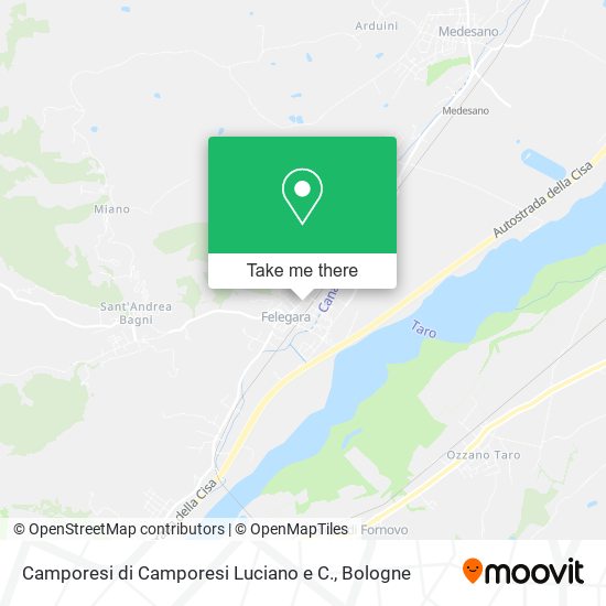 Camporesi di Camporesi Luciano e C. map