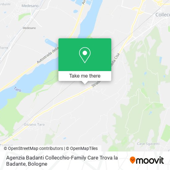 Agenzia Badanti Collecchio-Family Care Trova la Badante map