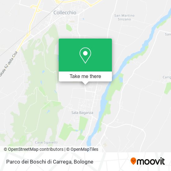 Parco dei Boschi di Carrega map