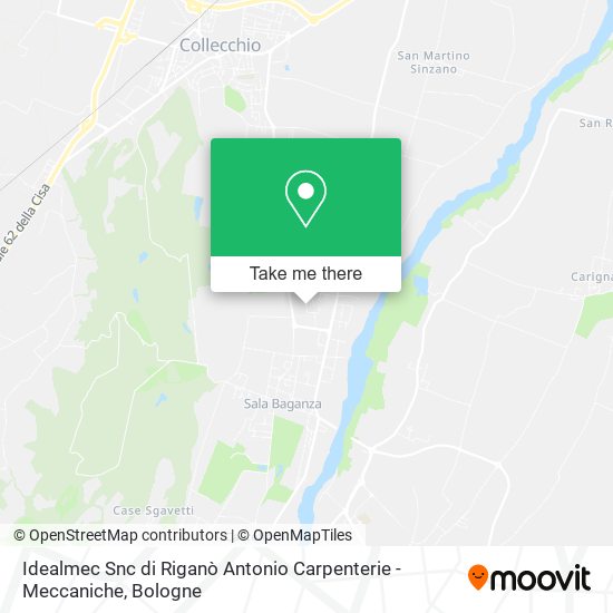 Idealmec Snc di Riganò Antonio Carpenterie - Meccaniche map