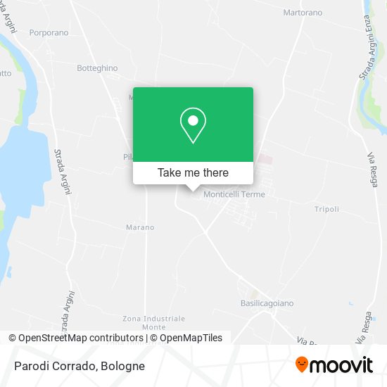 Parodi Corrado map