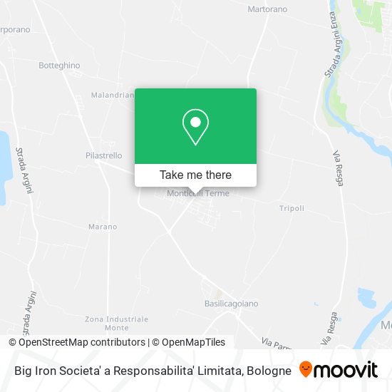 Big Iron Societa' a Responsabilita' Limitata map