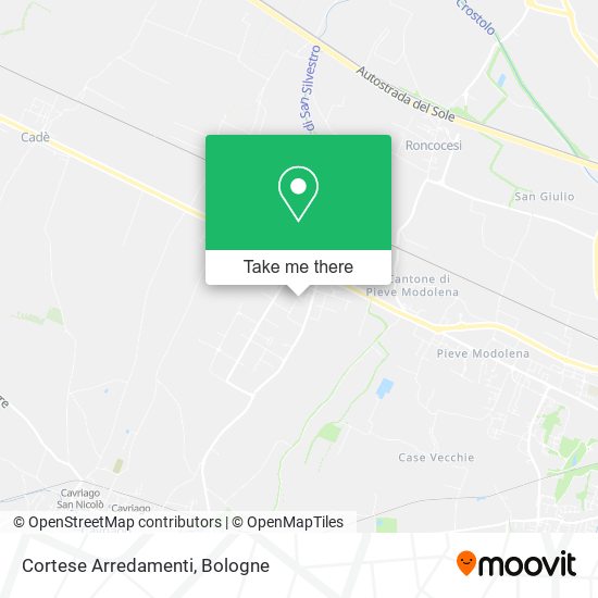 Cortese Arredamenti map