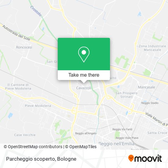 Parcheggio scoperto map