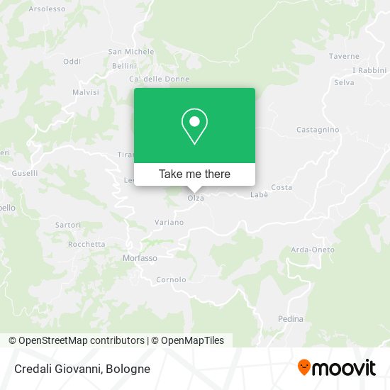 Credali Giovanni map