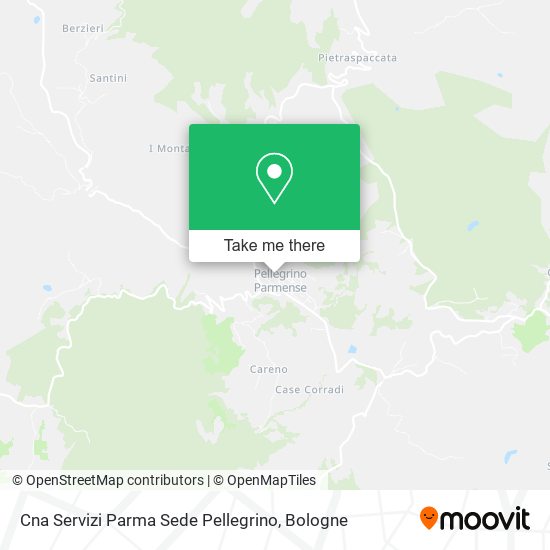 Cna Servizi Parma Sede Pellegrino map