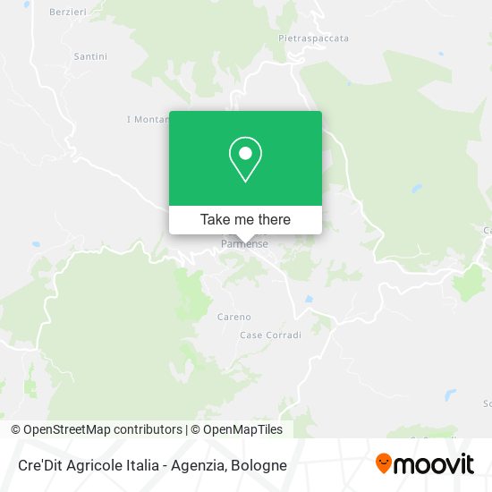 Cre'Dit Agricole Italia - Agenzia map