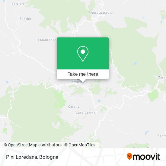 Pini Loredana map