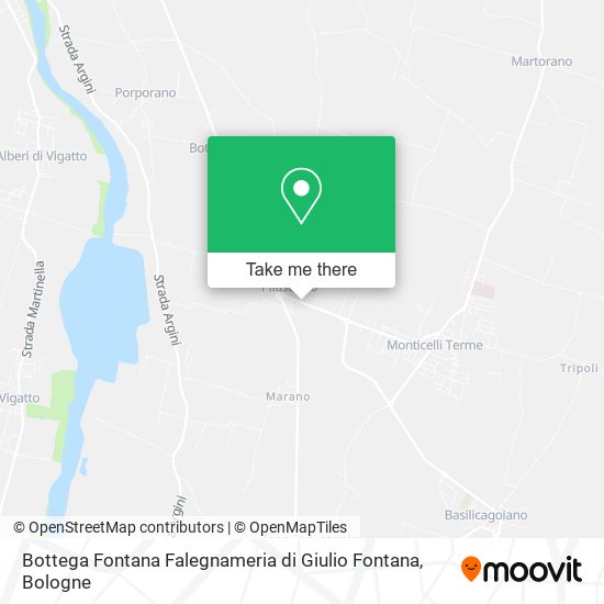Bottega Fontana Falegnameria di Giulio Fontana map