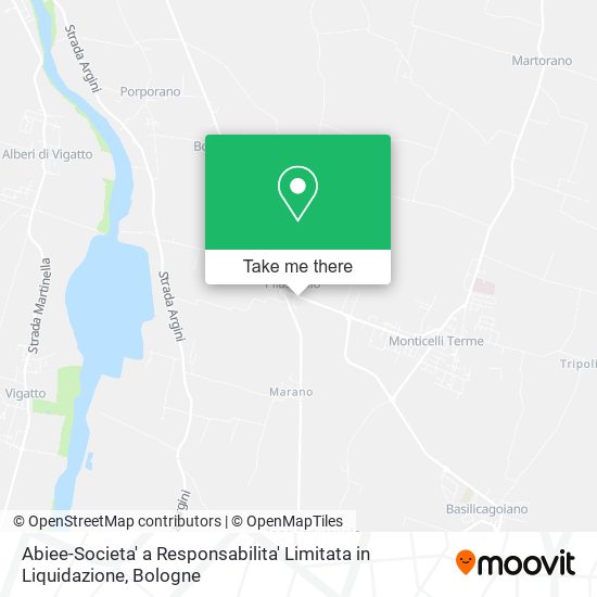 Abiee-Societa' a Responsabilita' Limitata in Liquidazione map