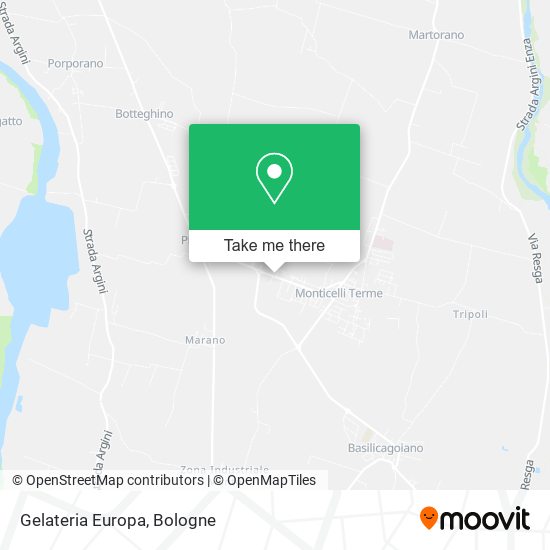 Gelateria Europa map