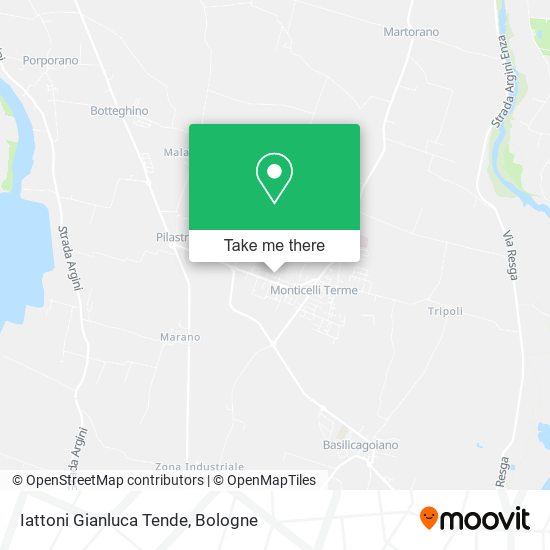 Iattoni Gianluca Tende map