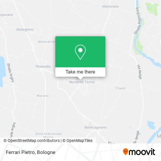 Ferrari Pietro map