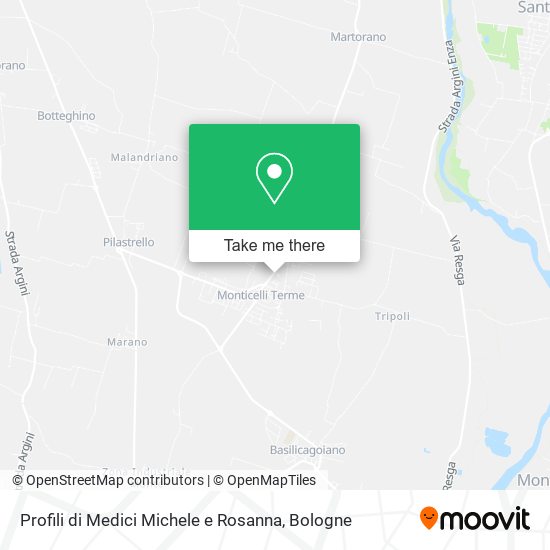 Profili di Medici Michele e Rosanna map
