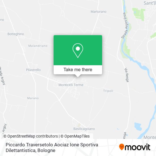 Piccardo Traversetolo Aociaz Ione Sportiva Dilettantistica map