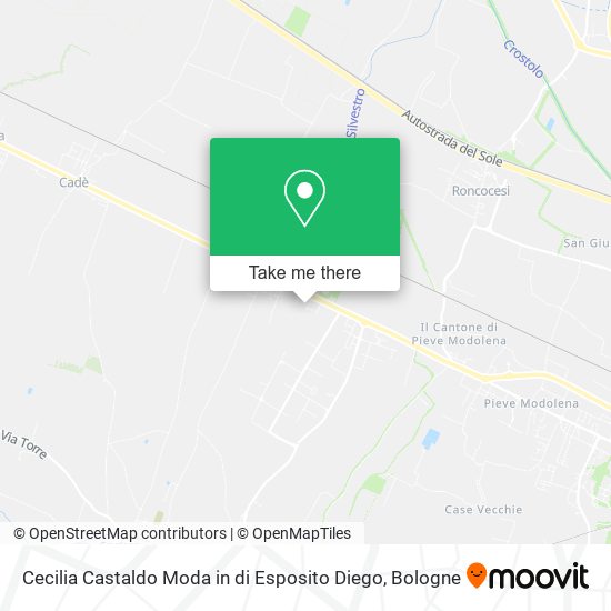 Cecilia Castaldo Moda in di Esposito Diego map