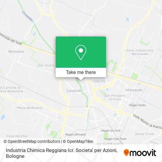 Industria Chimica Reggiana Icr. Societa' per Azioni map