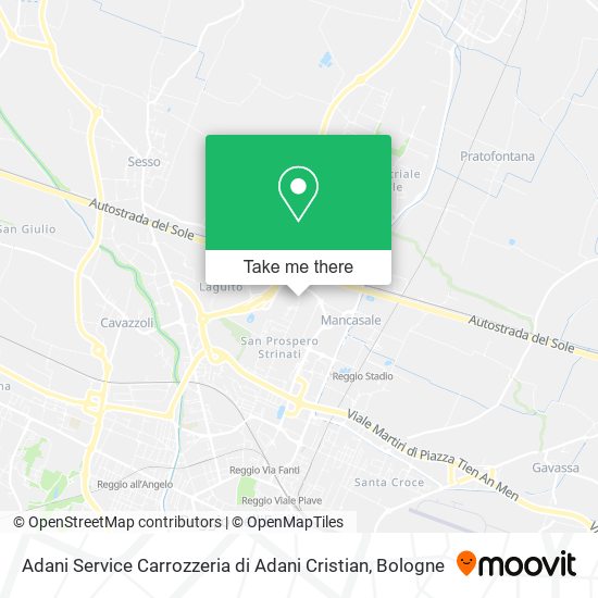 Adani Service Carrozzeria di Adani Cristian map