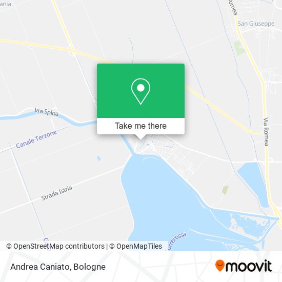 Andrea Caniato map