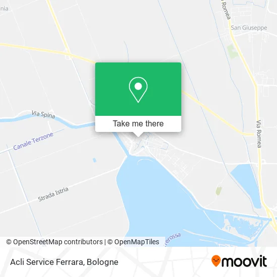 Acli Service Ferrara map