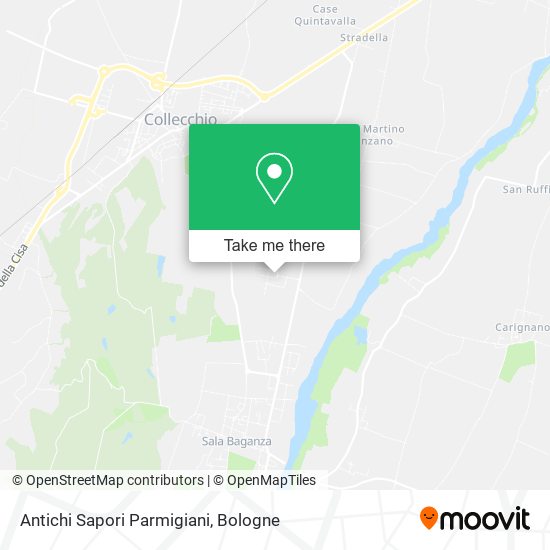 Antichi Sapori Parmigiani map