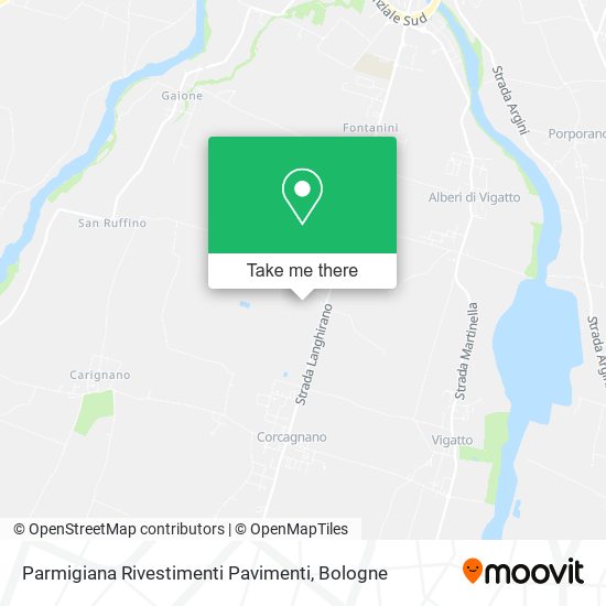 Parmigiana Rivestimenti Pavimenti map