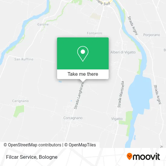 Filcar Service map