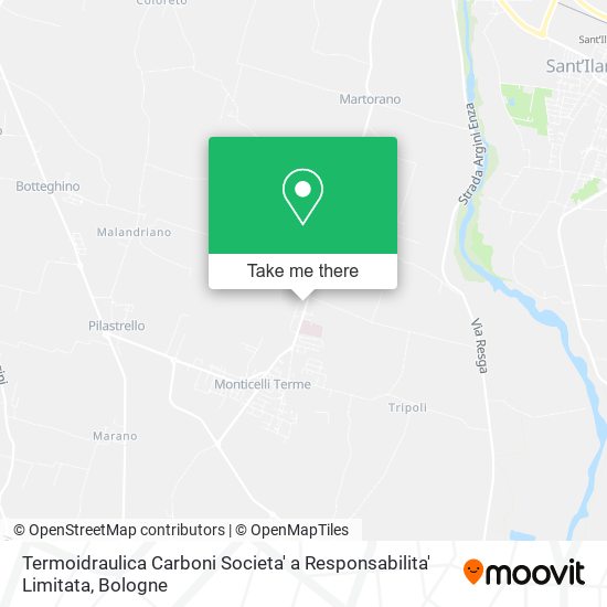 Termoidraulica Carboni Societa' a Responsabilita' Limitata map