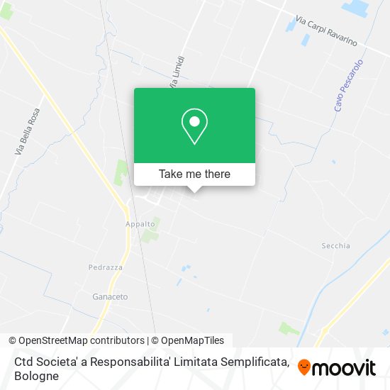 Ctd Societa' a Responsabilita' Limitata Semplificata map