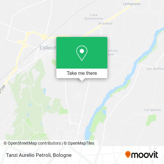 Tanzi Aurelio Petroli map