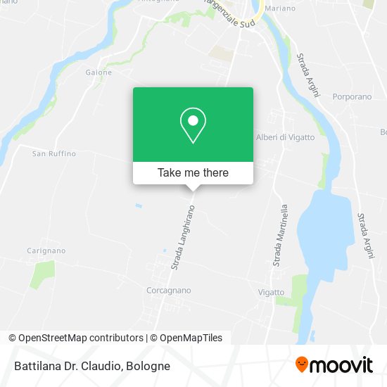 Battilana Dr. Claudio map
