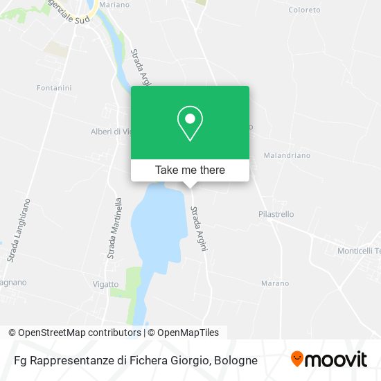 Fg Rappresentanze di Fichera Giorgio map