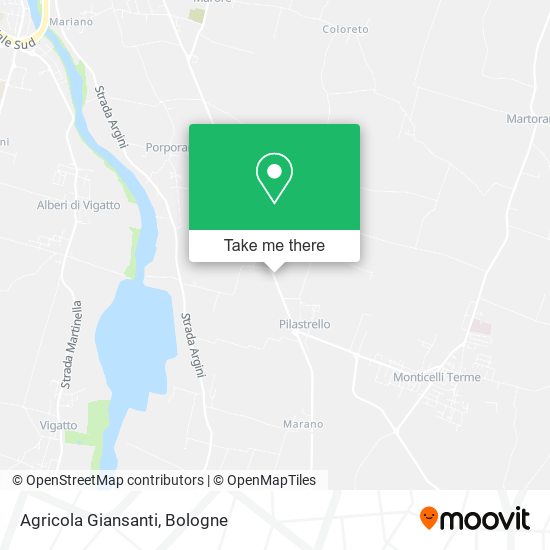 Agricola Giansanti map