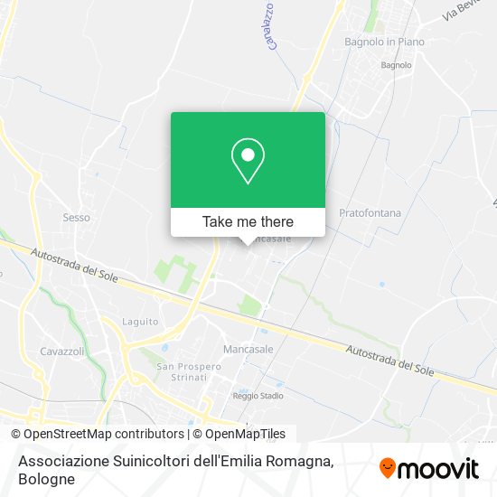 Associazione Suinicoltori dell'Emilia Romagna map