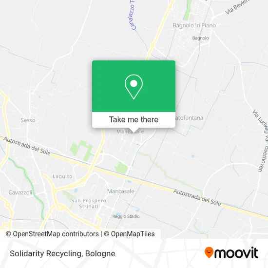 Solidarity Recycling map