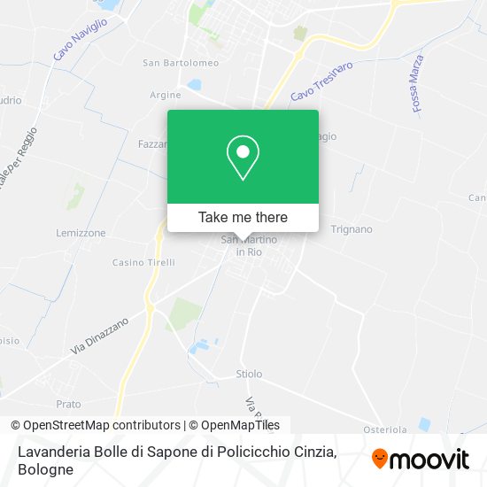 Lavanderia Bolle di Sapone di Policicchio Cinzia map