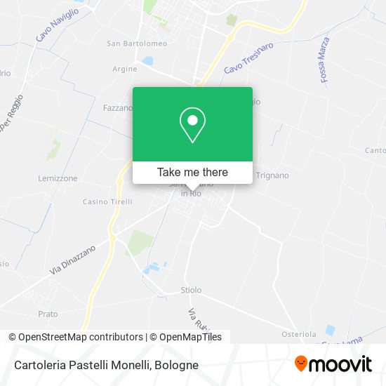 Cartoleria Pastelli Monelli map
