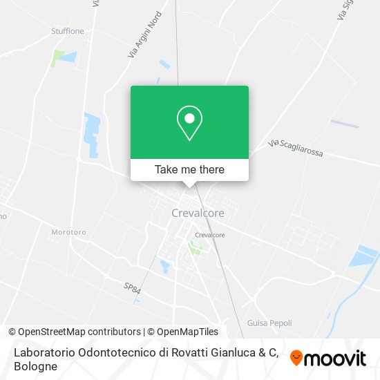 Laboratorio Odontotecnico di Rovatti Gianluca & C map
