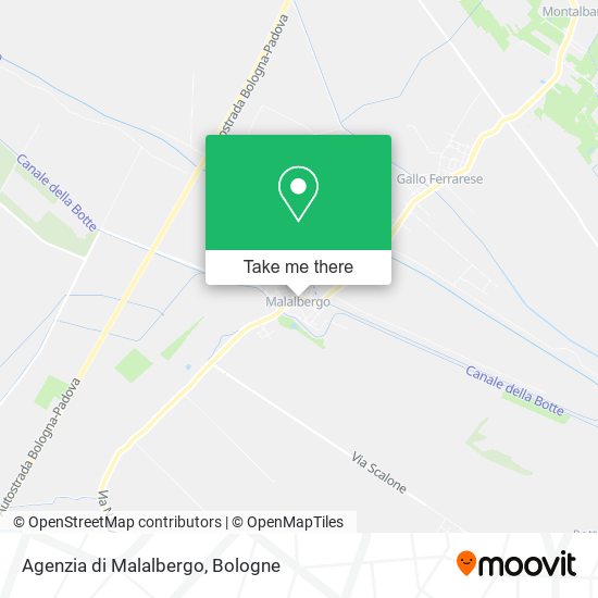 Agenzia di Malalbergo map