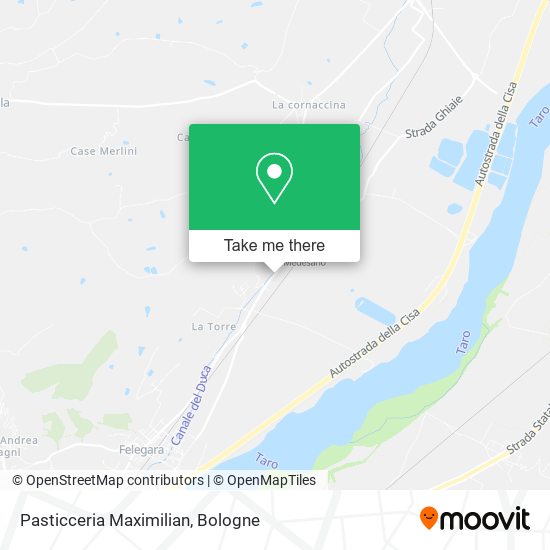 Pasticceria Maximilian map