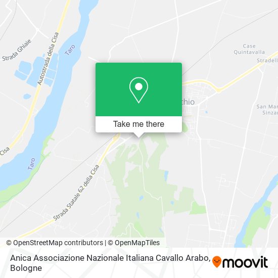 Anica Associazione Nazionale Italiana Cavallo Arabo map