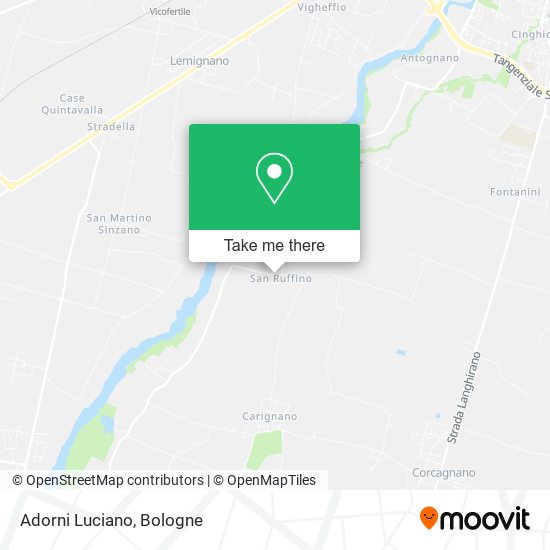Adorni Luciano map