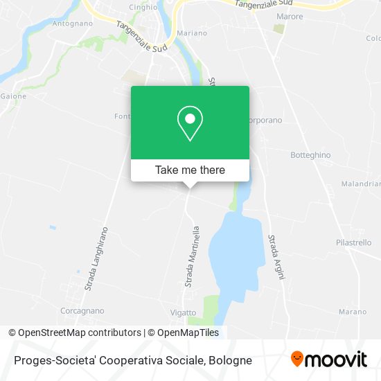 Proges-Societa' Cooperativa Sociale map