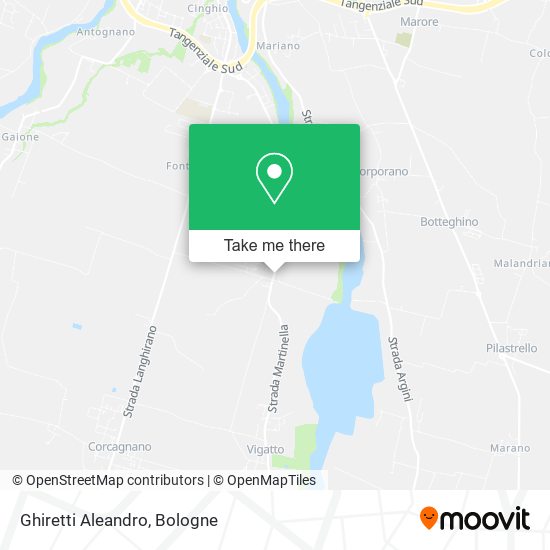 Ghiretti Aleandro map