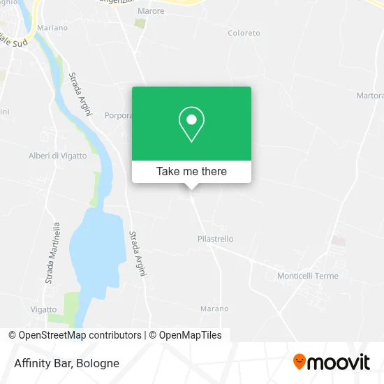 Affinity Bar map