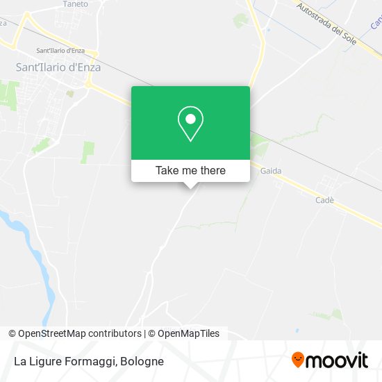 La Ligure Formaggi map