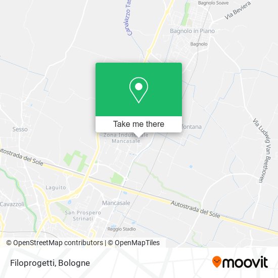 Filoprogetti map